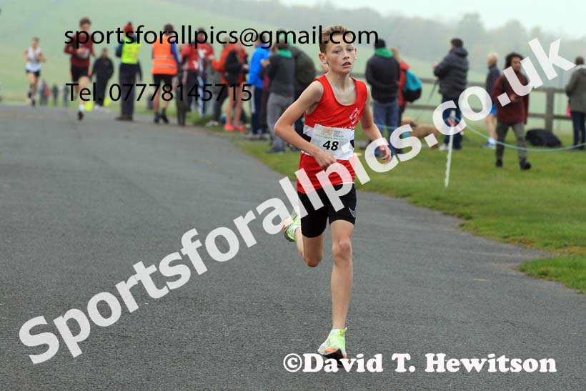 Boys and Girls Under-15s, 2022 Heaton Memorial 10k Road Race, Newcastle Town Moor.  Photo: David T. Hewitson/Sports for All Pics